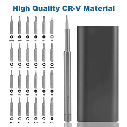 24 in 1 Magnetic Precision Screwdriver Set