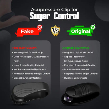 Sugar Control LI4 Acupressure Point Clip (Imported)