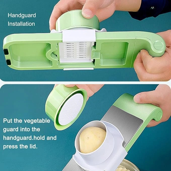 5 in 1 Vegetable Cutter - ویجیٹیبل کٹر (imported)