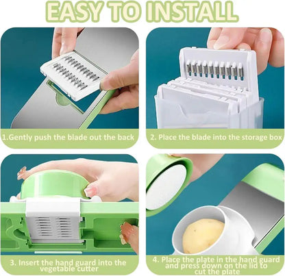 5 in 1 Multi-Function Vegetable Cutter