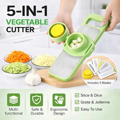 5 in 1 Multi-Function Vegetable Cutter