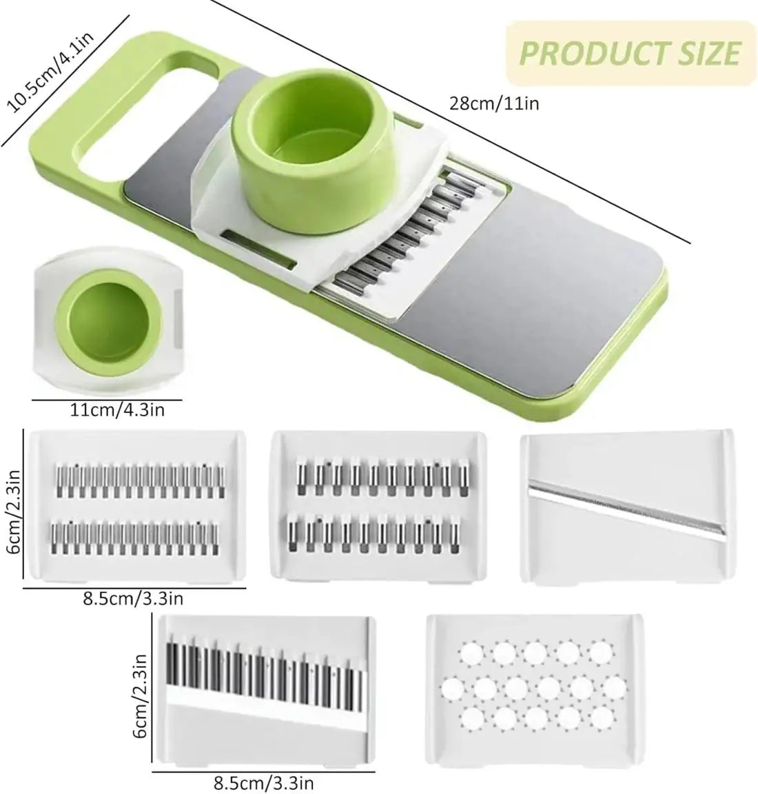 5 in 1 Multi-Function Vegetable Cutter