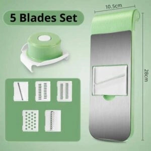 5 in 1 Vegetable Cutter - ویجیٹیبل کٹر (imported)