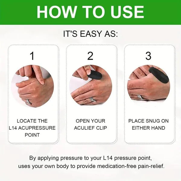 Sugar Control LI4 Acupressure Point Clip (Imported)
